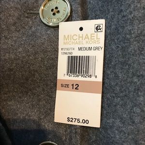 MICHAEL KORS PEACOAT WITH HOOD AND SCARF  !!!!!